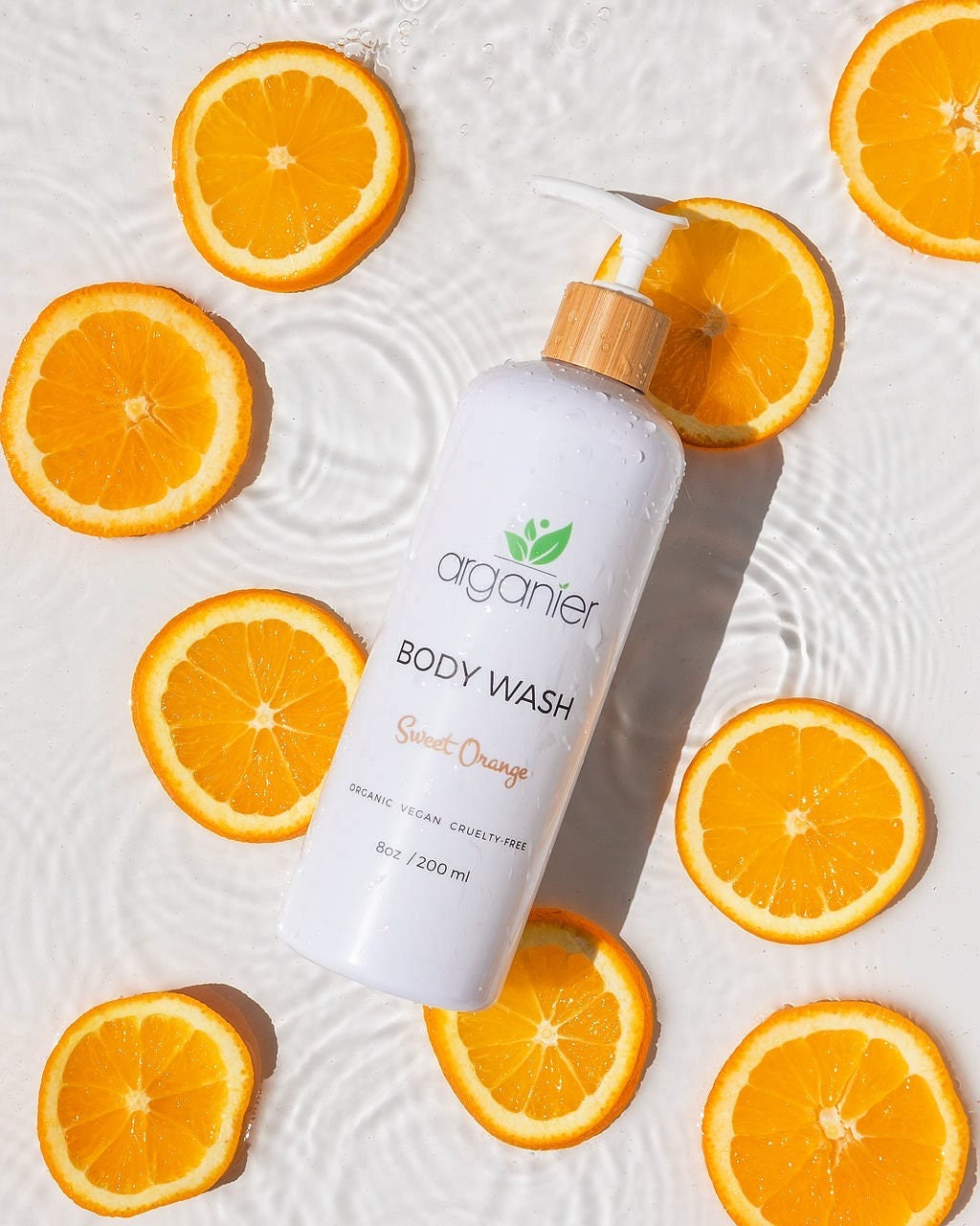 Sulfate-free organic castile body wash with plant-based ingredients