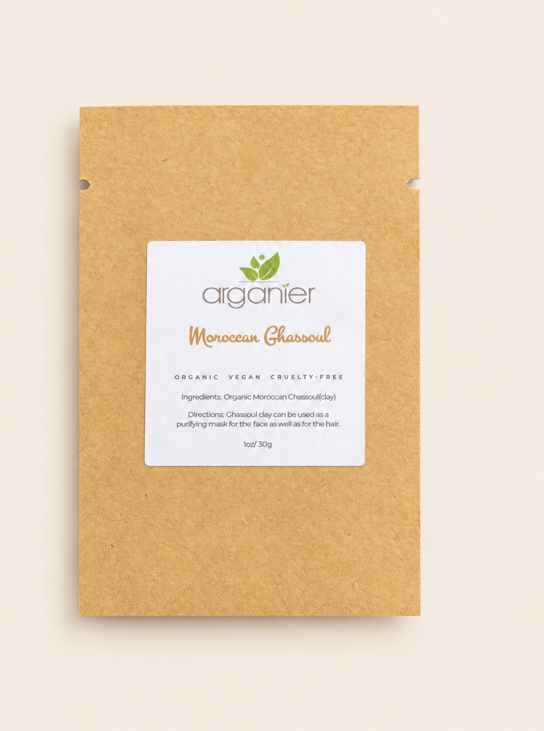 Moroccan Ghassoul Clay | Pure Rhassoul Clay Powder for Face, Body & Hair