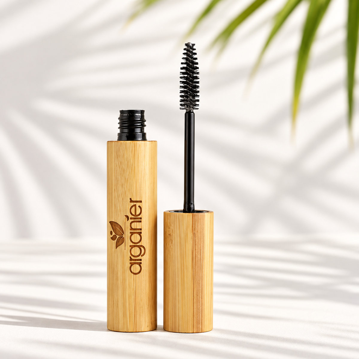 Arganier lash and brow serum, bamboo tube and spoolie applicator