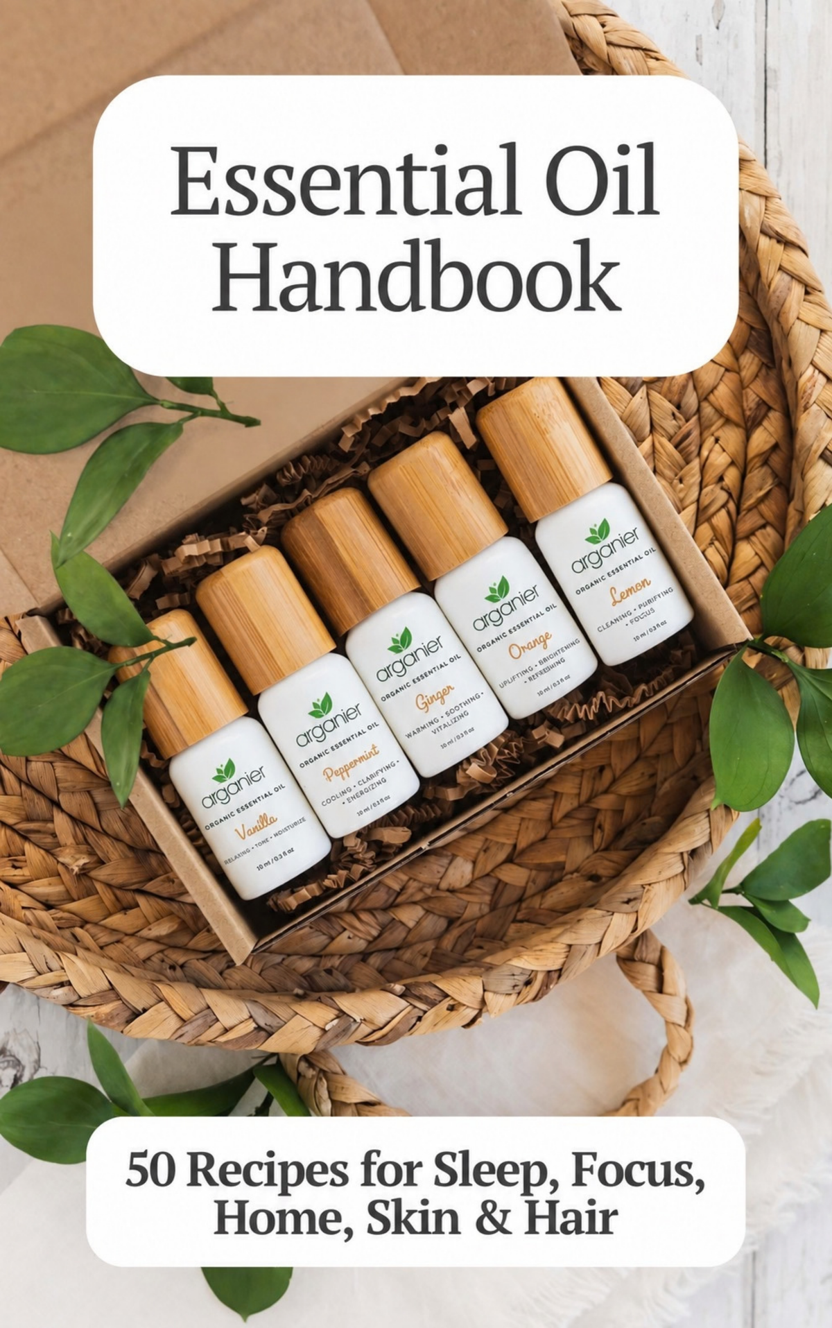 The Essential Oil Handbook | 50 Natural Blends (Digital Download)